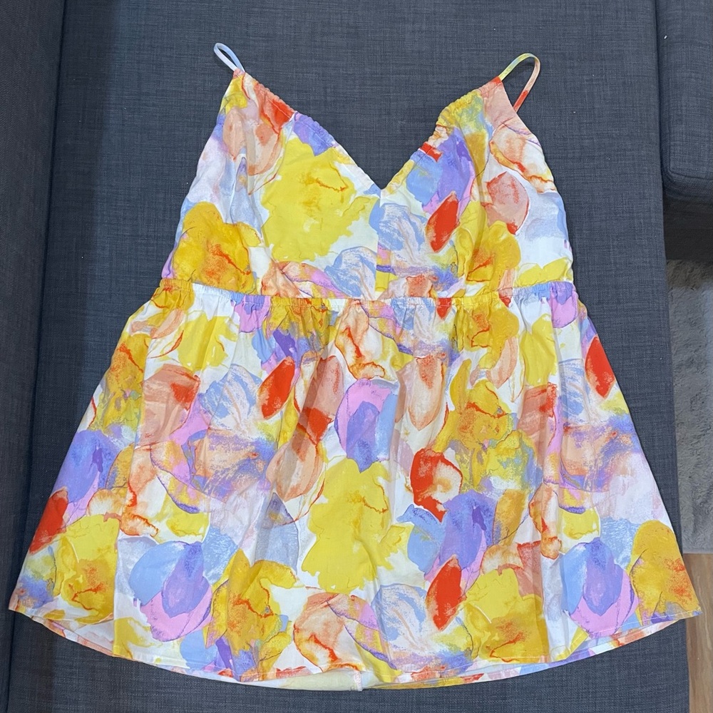 Ingrid & Isabel Multicolor Floral Blouse